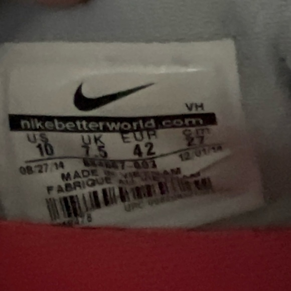 NIKE Flexsole gray and bright orange Women’s size 10 - Picture 7 of 7